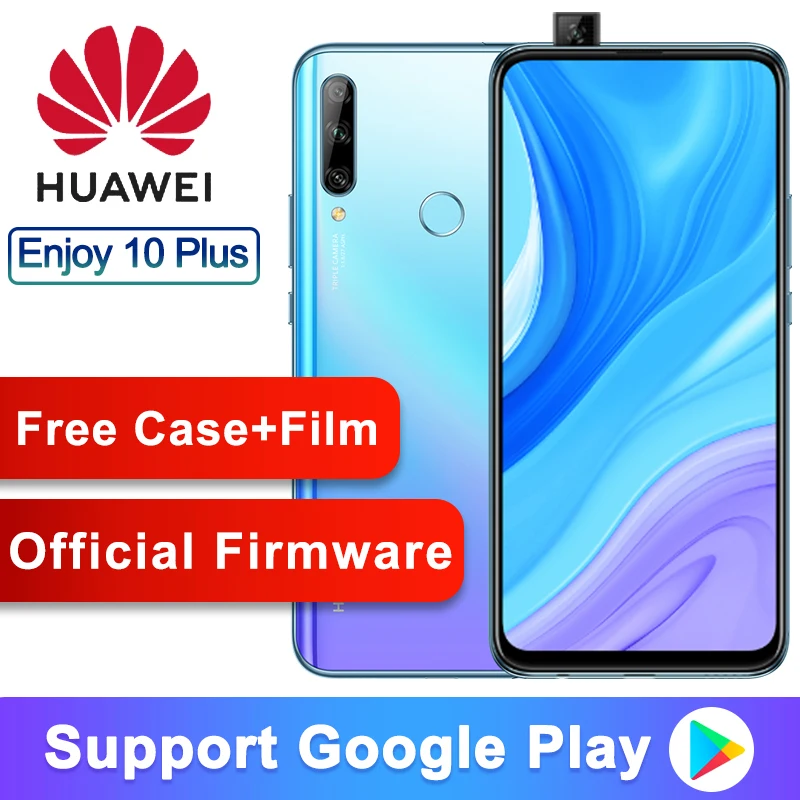 Original Huawei Enjoy 10 Plus Smartphone 6.59'' Kirin 710F Octa Core 16MP Auto pop up camera 48MP Rear three cameras Fingerprint
Original Huawei Enjoy 10 Plus Smartphone 6.59'' Kirin 710F Octa Core 16MP Auto pop up camera 48MP Rear three cameras Fingerprint