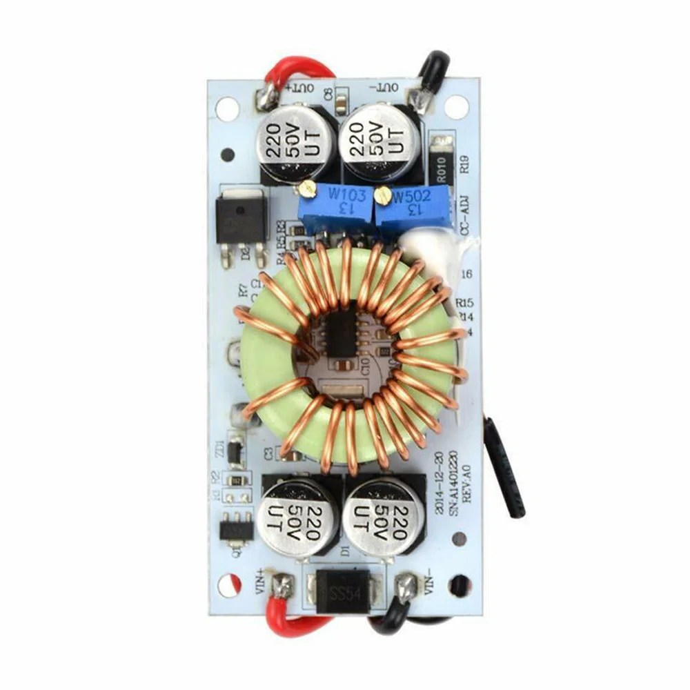 250W 6A Step Up DC Boost Converter Constant Current Power Supply Module DIY Booster Drives
250W 6A Step Up DC Boost Converter Constant Current Power Supply Module DIY Booster Drives