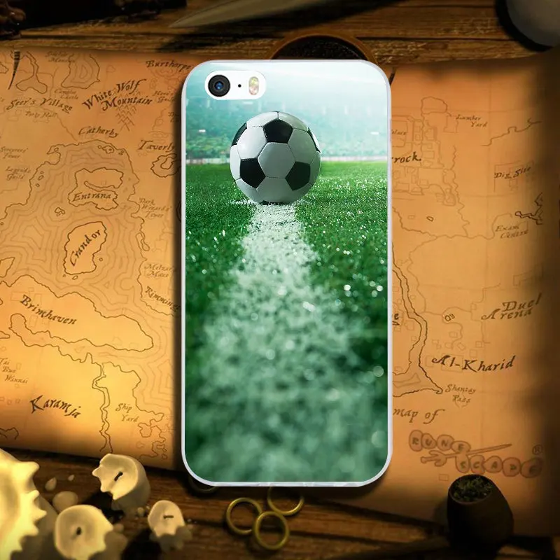 soccer ball design soft tpu silicone mobile phone cases for