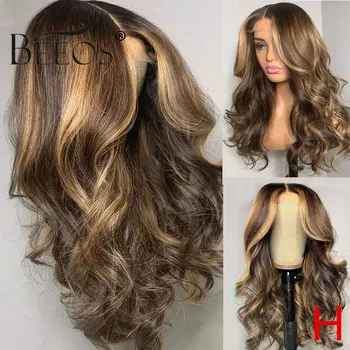 Highlights Colored 180% Lace Front Human Hair Wig Body Wave Pre Plucked With Baby Hair T Deep Part Bleached Knots Brazilian Remy
Highlights Colored 180% Lace Front Human Hair Wig Body Wave Pre Plucked With Baby Hair T Deep Part Bleached Knots Brazilian Remy