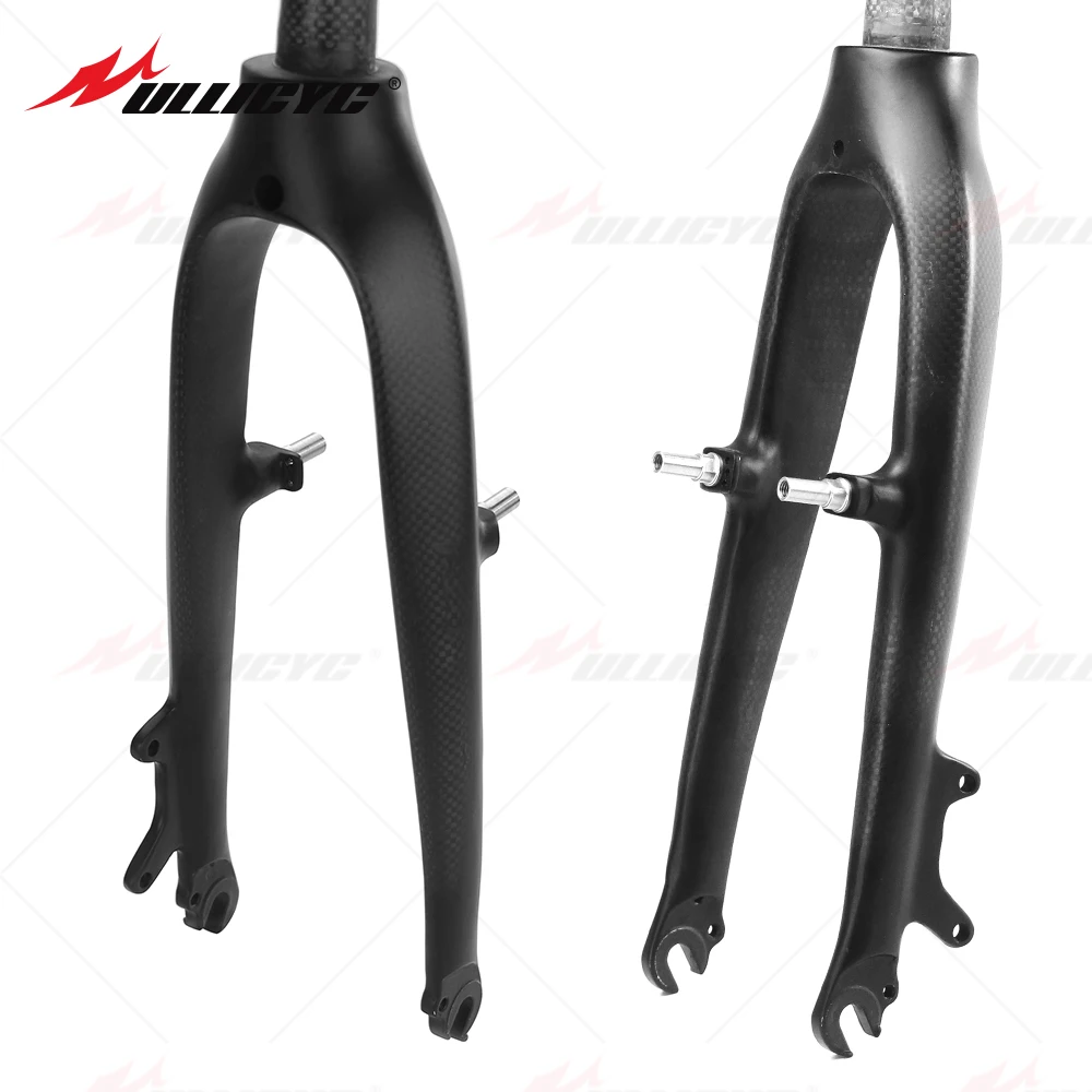Ullicyc 20"inch Folding BMX Bike Road bike Disc brake V brake Quick Release Full Carbon Fiber Fork Carbon Bicycle Front Forks Bi
Ullicyc 20"inch Folding BMX Bike Road bike Disc brake V brake Quick Release Full Carbon Fiber Fork Carbon Bicycle Front Forks Bi