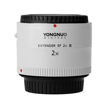 YONGNUO YN-2.0X III PRO 2x Teleconverter Extender Auto Focus Mount Lens Camera Lens for Canon EOS EF Lens
YONGNUO YN-2.0X III PRO 2x Teleconverter Extender Auto Focus Mount Lens Camera Lens for Canon EOS EF Lens