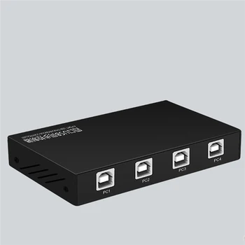 1pc USB Synchronous Switching Controller Four-Port Keyboard Mouse Synchronous Controller for Windows/Linux/Android OS 12Mbps
1pc USB Synchronous Switching Controller Four-Port Keyboard Mouse Synchronous Controller for Windows/Linux/Android OS 12Mbps