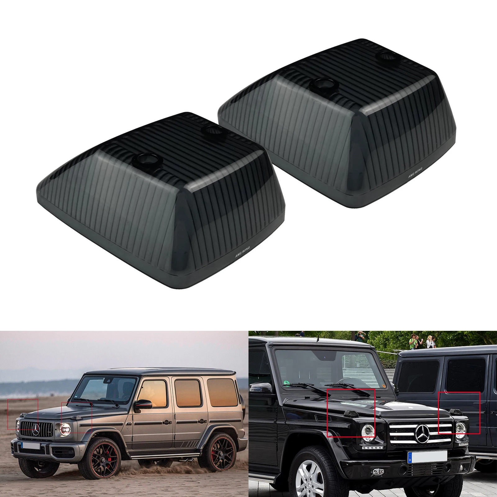 2x крышки для передних указателей поворота Mercedes Benz W463 G-Class 1986-2018
2x крышки для передних указателей поворота Mercedes Benz W463 G-Class 1986-2018