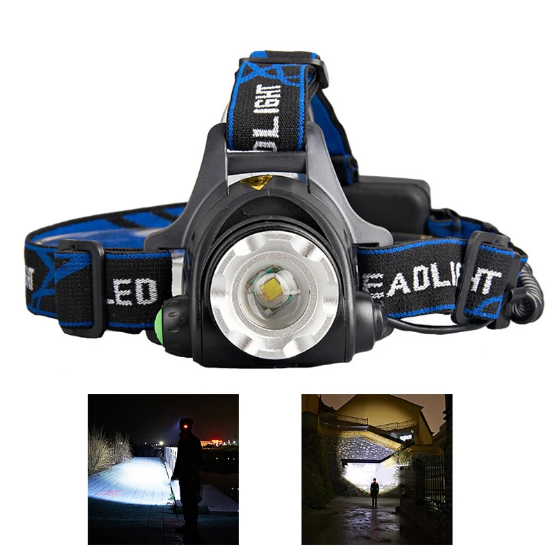 Portable CREE XM-L Q5 T6 L2 LED Headlamp Headlight Outdoor Sports Flashlight Forehead For Camping New Head Lamp LED Torch Light
Portable CREE XM-L Q5 T6 L2 LED Headlamp Headlight Outdoor Sports Flashlight Forehead For Camping New Head Lamp LED Torch Light