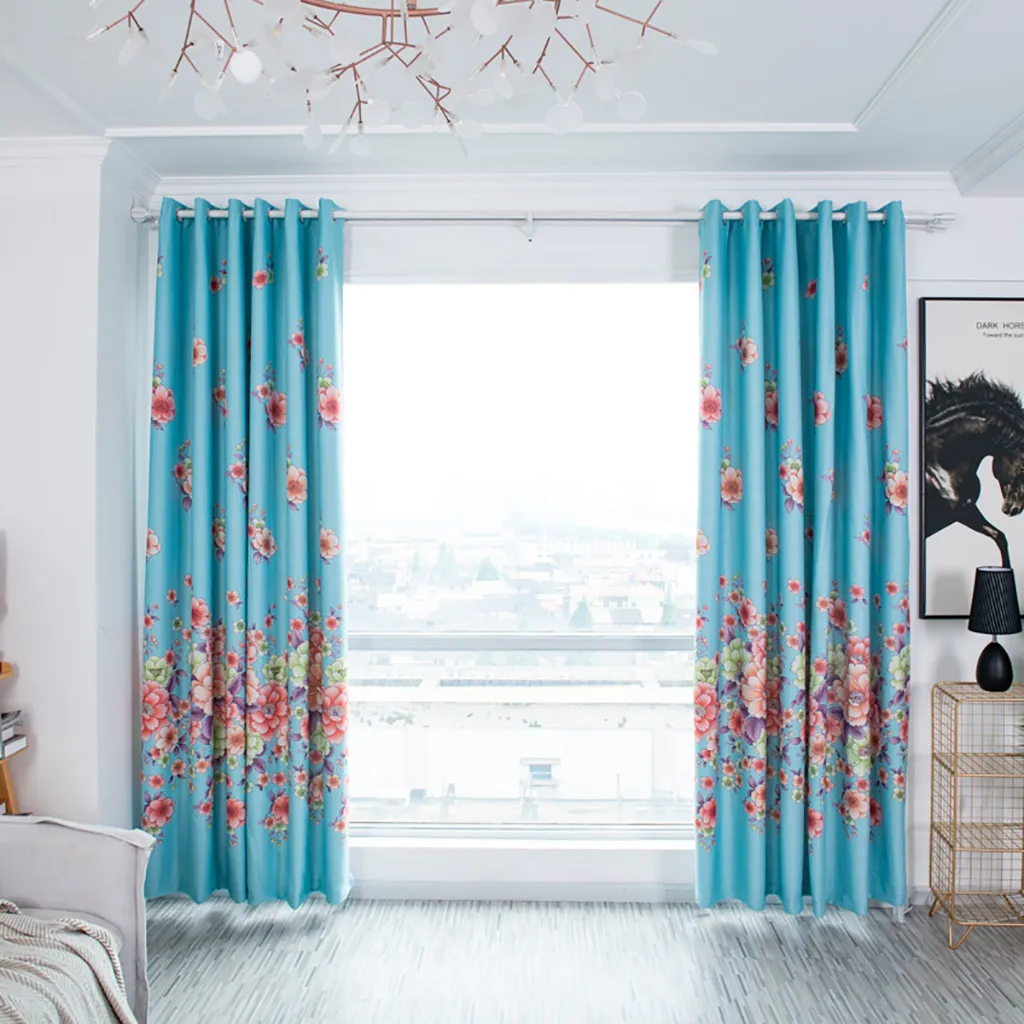Ready Made Semi-blackout Curtains Living Room Decorative Leaves Curtain for Bedroom Window Treatment Voile Drape Valance
Ready Made Semi-blackout Curtains Living Room Decorative Leaves Curtain for Bedroom Window Treatment Voile Drape Valance