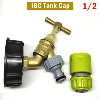 IBC Water Tank Cap Fitting Adapter with Brass Tap & 1/2" Snap-on Connector Replacement Connector Fitting Valve Garden Supplies
IBC Water Tank Cap Fitting Adapter with Brass Tap & 1/2" Snap-on Connector Replacement Connector Fitting Valve Garden Supplies