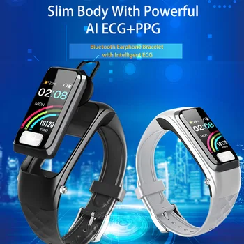 High quality fashion design smart band slim body bluetooth earphone bracelet health tracker movement tracking anti-lost watch
High quality fashion design smart band slim body bluetooth earphone bracelet health tracker movement tracking anti-lost watch