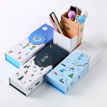 Folding Pen Holder Deformation Pen Box Cute Stand Multi-function Pencil Case Creative School Student Stationery Office Supplies
Folding Pen Holder Deformation Pen Box Cute Stand Multi-function Pencil Case Creative School Student Stationery Office Supplies