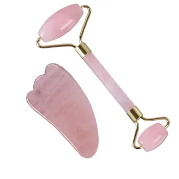 Natural Facial Beauty Jade Roller Gua Sha Tools Set Anti-Aging Firming Massager Q0KD
Natural Facial Beauty Jade Roller Gua Sha Tools Set Anti-Aging Firming Massager Q0KD