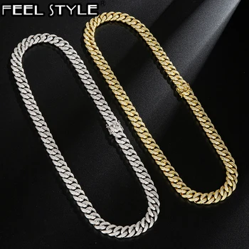 Hip Hop 13MM Gold AAA CZ Bling Iced Out Cubic Zirconia Geometric Cuban Miami Chain Bracelets Necklaces For Men choker Jewelry
Hip Hop 13MM Gold AAA CZ Bling Iced Out Cubic Zirconia Geometric Cuban Miami Chain Bracelets Necklaces For Men choker Jewelry