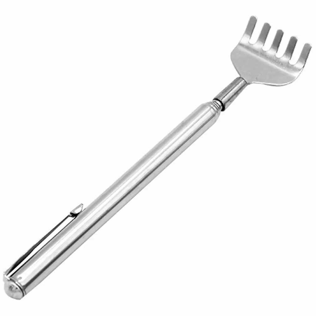 Extendable Telescoping Back Scratcher Stainless Steel Portable Telescopic Extendable Handy Pocket Pen Clip Back Scratcher
Extendable Telescoping Back Scratcher Stainless Steel Portable Telescopic Extendable Handy Pocket Pen Clip Back Scratcher