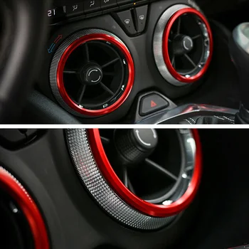Car Air Vent Trim Auto 4Pcs Aluminum Alloy Decor For Chevrolet Camaro 2017+
Car Air Vent Trim Auto 4Pcs Aluminum Alloy Decor For Chevrolet Camaro 2017+