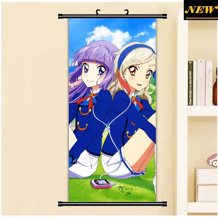 16aikatsu! headphones heels hikami_sumire kurosawa_rin megane sakai_kasumi seifuku suzukawa_naoto_副本 (2)