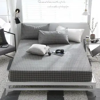 62 New Product 1pcs 100%Cotton Printed Solid Fitted Sheet Mattress Cover Four Corners With Elastic Band Bed Sheet
62 New Product 1pcs 100%Cotton Printed Solid Fitted Sheet Mattress Cover Four Corners With Elastic Band Bed Sheet