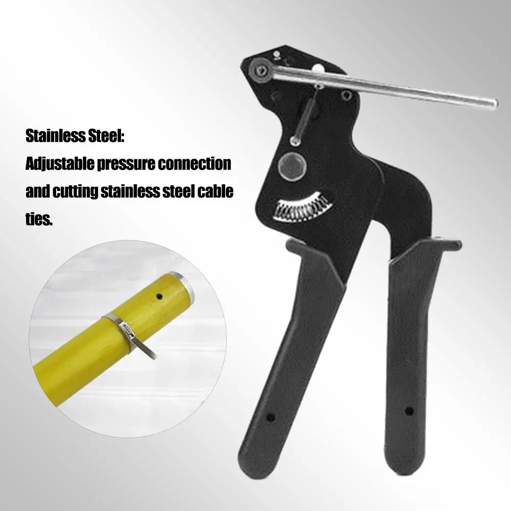 Cable Tie Tool Stainless Steel Fastening Cable Tie Tensioner Cutter Band Binding Tool Stainless Steel Cable Tie Gun Strapping T
Cable Tie Tool Stainless Steel Fastening Cable Tie Tensioner Cutter Band Binding Tool Stainless Steel Cable Tie Gun Strapping T