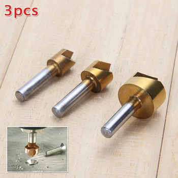Household Equipment 90° Edge Chamfer Countersink Single Flute Shank Drill Bits