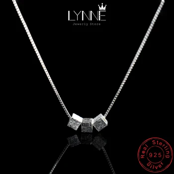 Fashion Elegant 925 Sterling Silver Square Pendant Necklace Three Square Beaded Chain Collarbone Necklace For Women Jewelry Gift
Fashion Elegant 925 Sterling Silver Square Pendant Necklace Three Square Beaded Chain Collarbone Necklace For Women Jewelry Gift