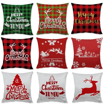 4PCS Merry Christmas Cushion Cover Happy New Year Soft Pillow Cases Christmas Decorations for Home Bedroom Living Room Decor
4PCS Merry Christmas Cushion Cover Happy New Year Soft Pillow Cases Christmas Decorations for Home Bedroom Living Room Decor