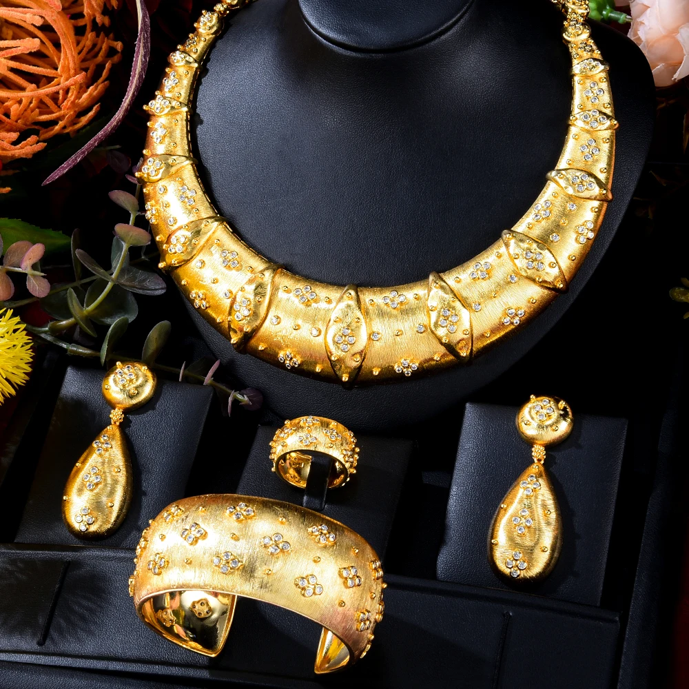 GODKI Famous Brand Bling Sequins Luxury Africa Dubai Jewelry Sets For Women Wedding Party Zircon Wedding Bridal Jewelry Set Gift
GODKI Famous Brand Bling Sequins Luxury Africa Dubai Jewelry Sets For Women Wedding Party Zircon Wedding Bridal Jewelry Set Gift