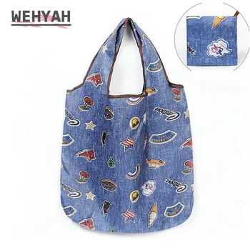 Wahyah Foldable Shopping Bag Reusable Grocery Bags Nylon Shopping Bag Women Clutch Totes Storage Pack Travel Accessories ZY011
Wahyah Foldable Shopping Bag Reusable Grocery Bags Nylon Shopping Bag Women Clutch Totes Storage Pack Travel Accessories ZY011