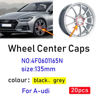 20pcs Grey Black Custom Car Wheel Center Caps hub covers 135mm 4F0601165N for Audi A3 A4 A5 A6 A7 A8 Q5 R8 S4 S5 S6 TT
20pcs Grey Black Custom Car Wheel Center Caps hub covers 135mm 4F0601165N for Audi A3 A4 A5 A6 A7 A8 Q5 R8 S4 S5 S6 TT