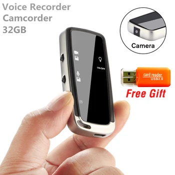 10 Hours Lecture Voice Recorder 32GB 480p Micro Camera Video Recording Device Set Sound Audio Recorders Camcorder Support TF
10 Hours Lecture Voice Recorder 32GB 480p Micro Camera Video Recording Device Set Sound Audio Recorders Camcorder Support TF