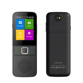 Portable 137 Language Translator Smart Translator Offline In Real Time Smart Voice Translator Mini Traduttore Offline
Portable 137 Language Translator Smart Translator Offline In Real Time Smart Voice Translator Mini Traduttore Offline
