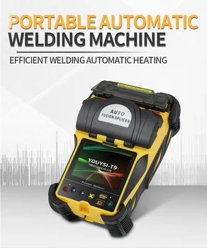 Newly arrived optical fiber fusion splicer YOUYSI-T9 Splicing machine Fiber Optic Fusion Splicer
Newly arrived optical fiber fusion splicer YOUYSI-T9 Splicing machine Fiber Optic Fusion Splicer