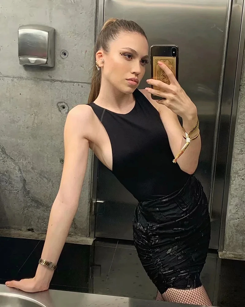 Sexy womem slim bodysuits 2020 summer fashion ladies bomb bodysuit party female bodycon bodysuit casual girls chic bodysuits