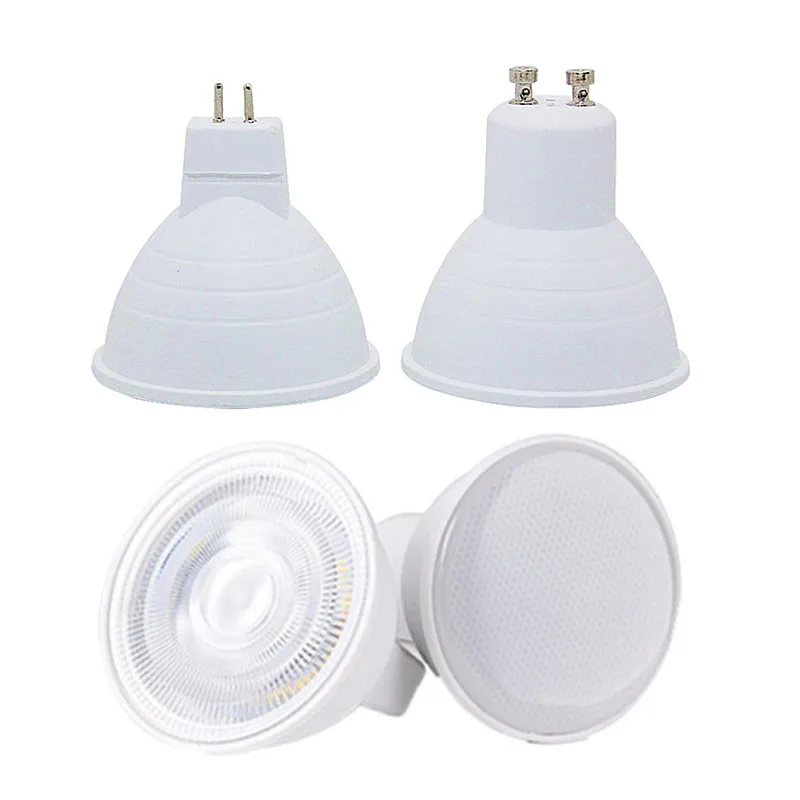 

GU10 MR16 Led Bulb Spotlight 220V Natural Light Nature White 4000k Cool White 6500k Warm White 3000k Dimmable Cob Lamp 6W 230V