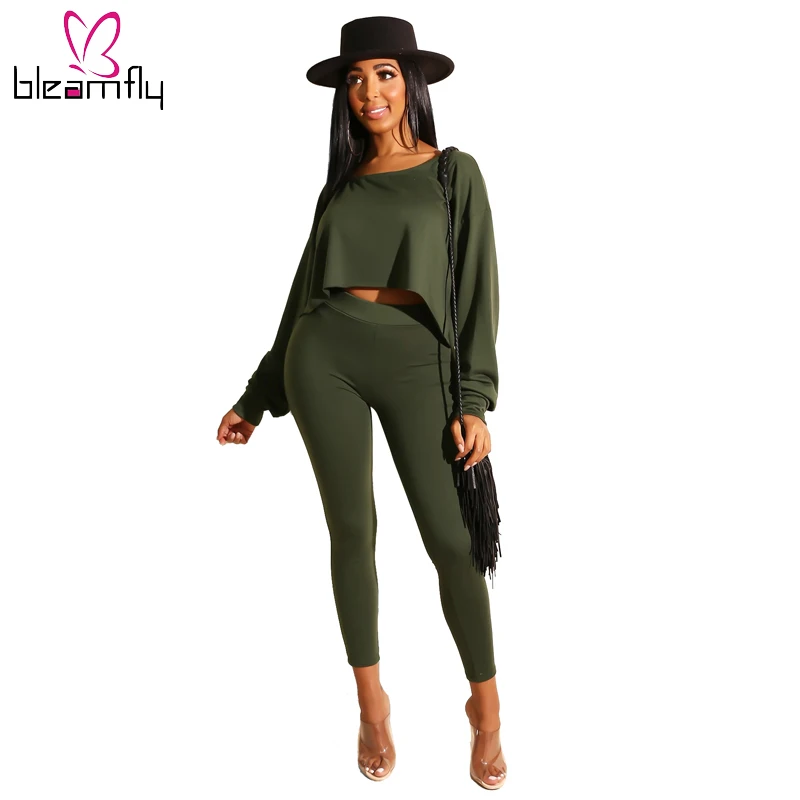 2019 Winter Autumn Women's Set Full Sleeve Sweatshirts Pencil Pants Suits Two Piece Sets Elegant Sportwear Casual Tracksuits
2019 Winter Autumn Women's Set Full Sleeve Sweatshirts Pencil Pants Suits Two Piece Sets Elegant Sportwear Casual Tracksuits
