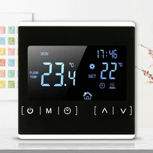 Smart Thermostat Electric Floor Heating range5 ℃ to 38℃LCD Touch Screen Thermoregulator Smart Temperature Controller for House
Smart Thermostat Electric Floor Heating range5 ℃ to 38℃LCD Touch Screen Thermoregulator Smart Temperature Controller for House