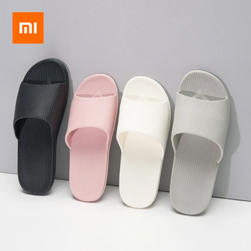Xiaomi Home Household Slipper EVA Soft Anti-slip Slipper Flip Flops Summer Sandals 4color Unisex Loafer Household Supplies
Xiaomi Home Household Slipper EVA Soft Anti-slip Slipper Flip Flops Summer Sandals 4color Unisex Loafer Household Supplies