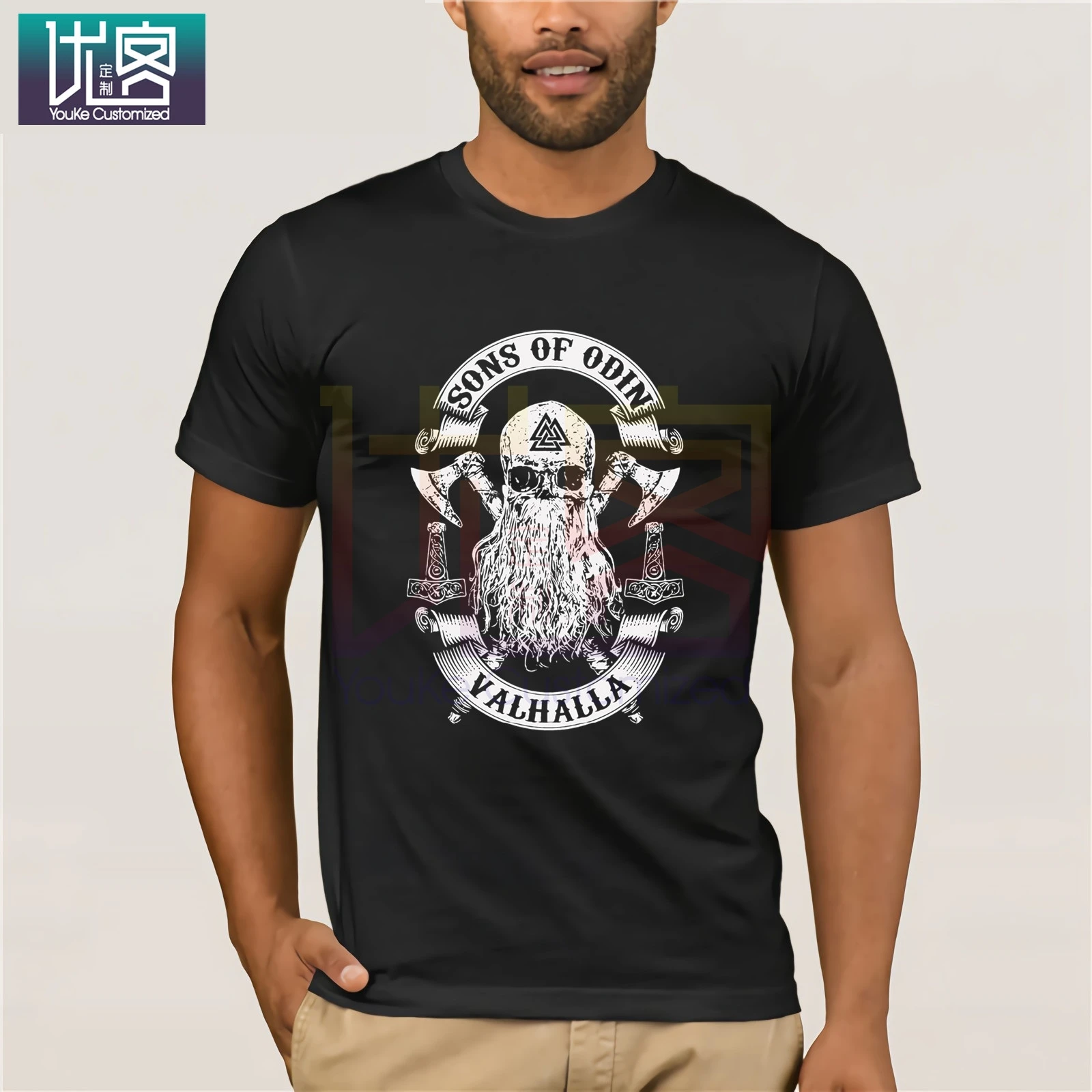 Sons of Odin Vikings Nordish Odin Thor 2019 Summer Style Free Shipping Creative Design Printing Cotton Rock T-Shirts
Sons of Odin Vikings Nordish Odin Thor 2019 Summer Style Free Shipping Creative Design Printing Cotton Rock T-Shirts