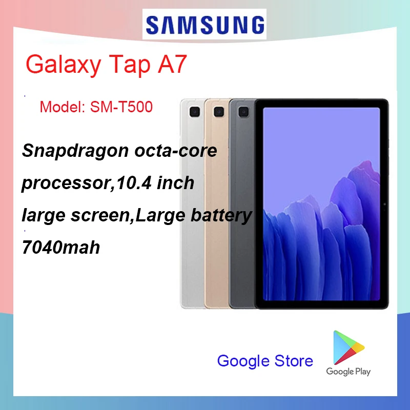 Samsung GALAXY Tab A7 T500 Tablet PC Android 10.4-inch Full Screen Business Learning Office Ultra HD
Samsung GALAXY Tab A7 T500 Tablet PC Android 10.4-inch Full Screen Business Learning Office Ultra HD