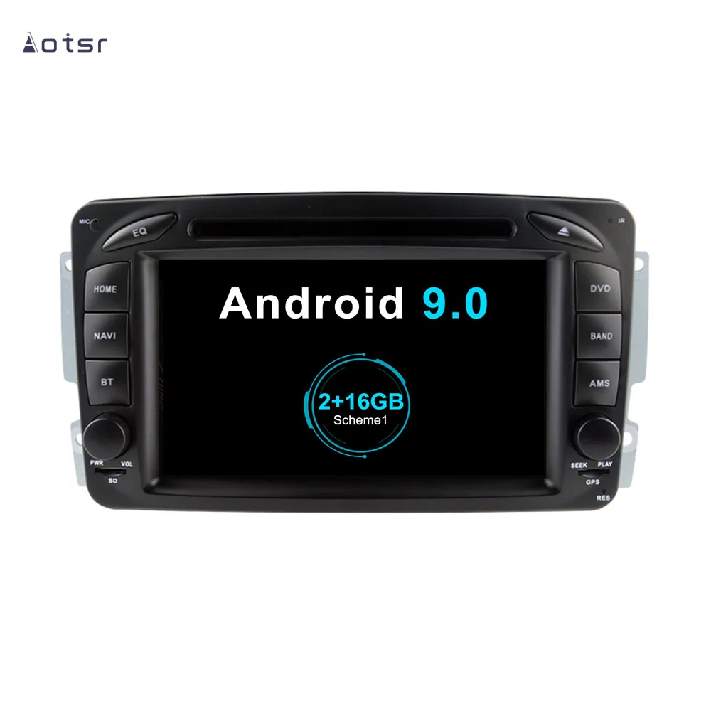 Aotsr Android 9.0 Car GPS navigation DVD Player For Mercedes-Benz W209 W203 W168 W463 Viano W639 Vito multimedia radio recorder
Aotsr Android 9.0 Car GPS navigation DVD Player For Mercedes-Benz W209 W203 W168 W463 Viano W639 Vito multimedia radio recorder