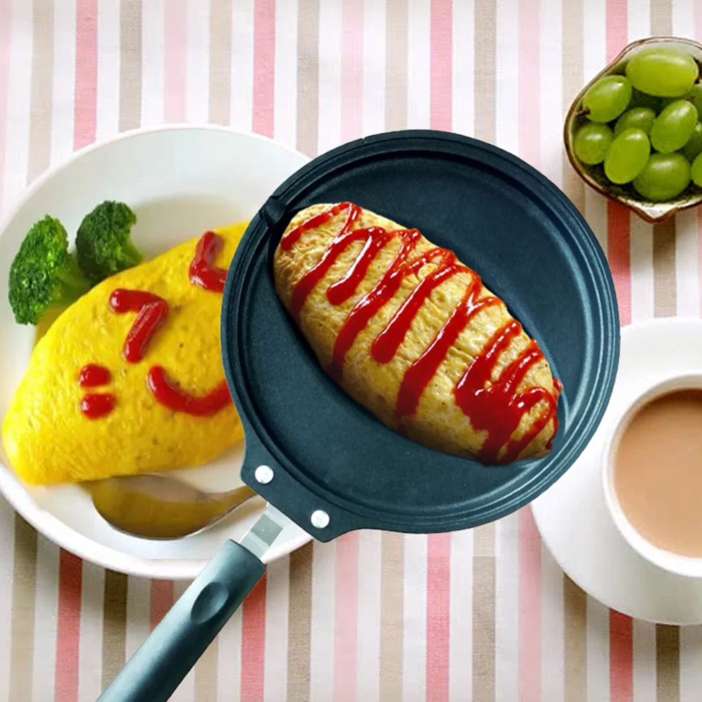 Nonstick Frying Pan Pancake Omurice Mold Omelette Egg Pan with Anti-scalding Handle Kitchen Cookware
Nonstick Frying Pan Pancake Omurice Mold Omelette Egg Pan with Anti-scalding Handle Kitchen Cookware