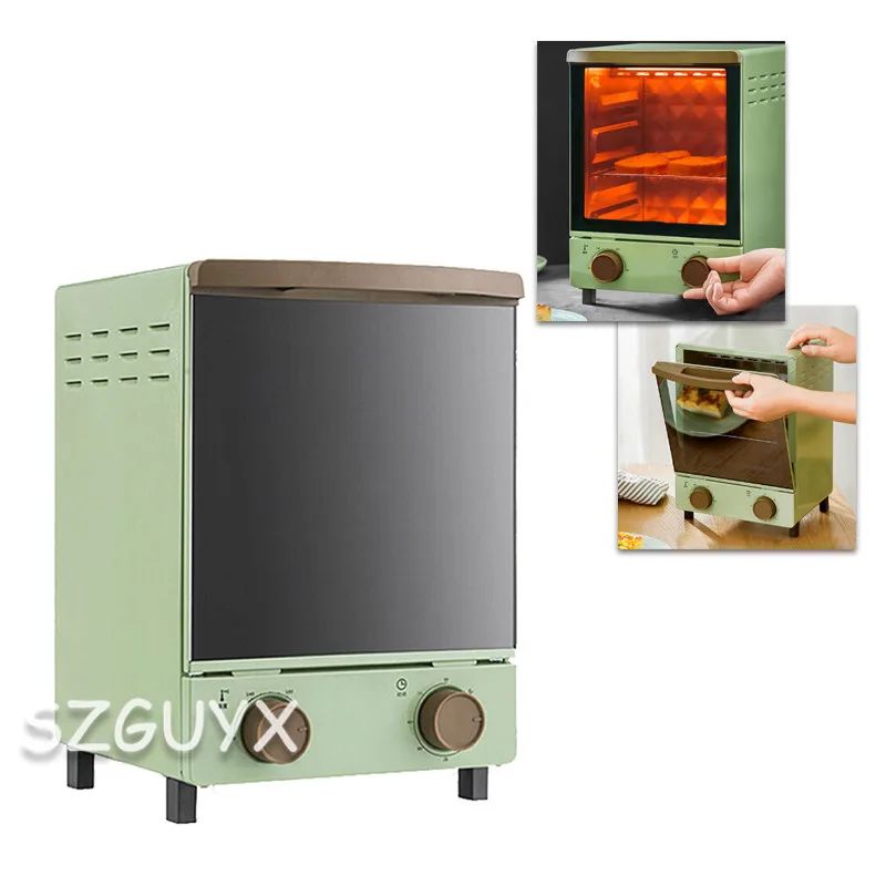 Mechanical household and commercial 12L mini multi-function crystal drill cavity oven retro three-tier vertical oven
Mechanical household and commercial 12L mini multi-function crystal drill cavity oven retro three-tier vertical oven