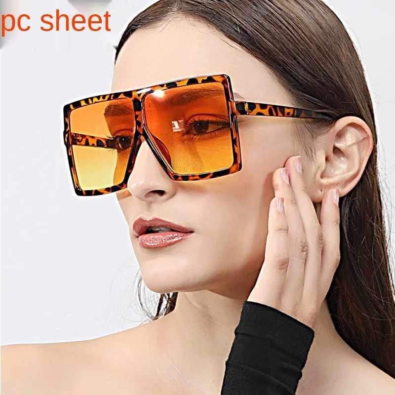 2020 Fashion Oversized Square Sunglasses Retro Gradient Big Frame Sun Glasses For Women One Piece Gafas Shade Mirror Clear Lens
2020 Fashion Oversized Square Sunglasses Retro Gradient Big Frame Sun Glasses For Women One Piece Gafas Shade Mirror Clear Lens