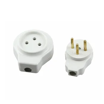 3Pin Israel Plug Socket Male Female Electrical Connector Plug 16A 250V Power Cord Connector Detachable Power Plug
3Pin Israel Plug Socket Male Female Electrical Connector Plug 16A 250V Power Cord Connector Detachable Power Plug