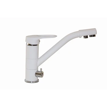 Смеситель для кухни 40к MIXLINE ML-GS05 (331) белый с вых. для питьевого фильтра
Смеситель для кухни 40к MIXLINE ML-GS05 (331) белый с вых. для питьевого фильтра