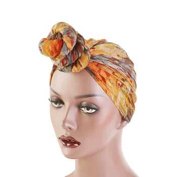 Bonnet Wind Knot Cap Balinese Tie Dyed Ball Scarf Hat National Women Wrap Fashion Muslin Hijab Women Headwear Printing 
Bonnet Wind Knot Cap Balinese Tie Dyed Ball Scarf Hat National Women Wrap Fashion Muslin Hijab Women Headwear Printing