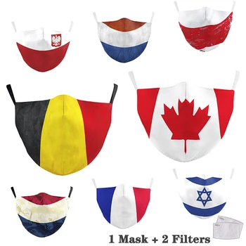 Cotton Flag Print Face Mask Fashion PM2.5 Filter Masks Keep Fighting Protective Reusable Mask Dustproof and Smog Filter Maske
Cotton Flag Print Face Mask Fashion PM2.5 Filter Masks Keep Fighting Protective Reusable Mask Dustproof and Smog Filter Maske