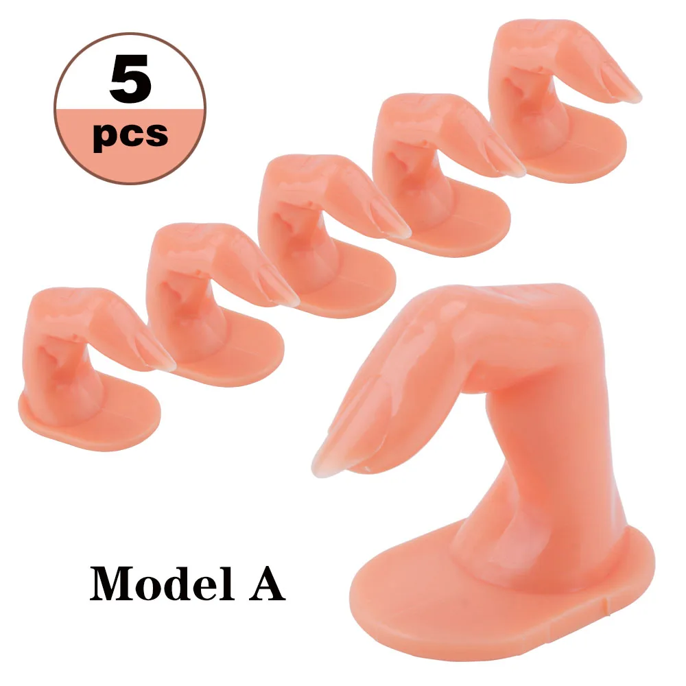 5 / 10pcs Professional Fake Nail Art Model Practice Training Finger Plastic Manicure Fake Nail Tips Display Salon Tools
5 / 10pcs Professional Fake Nail Art Model Practice Training Finger Plastic Manicure Fake Nail Tips Display Salon Tools