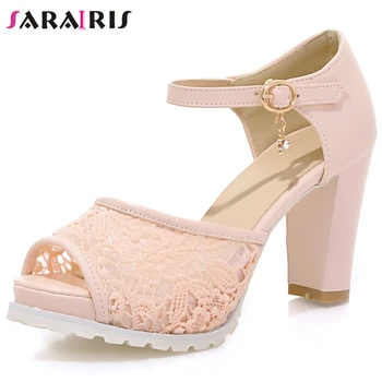 SaraIris Block Heel Ankle Strap Party Slippers Women 2020 Classic Sandals Ladies Lace Open Toe Summer Shoes
SaraIris Block Heel Ankle Strap Party Slippers Women 2020 Classic Sandals Ladies Lace Open Toe Summer Shoes