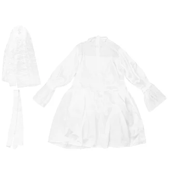 1 Set Performance Costume Lace Design Male Bridal Costume for Party
1 Set Performance Costume Lace Design Male Bridal Costume for Party