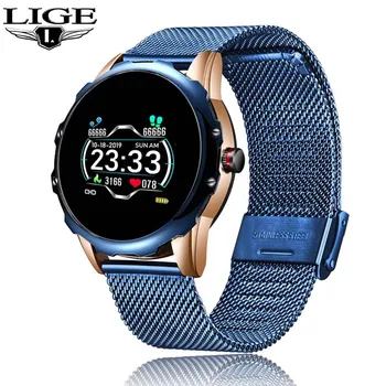 LIGE Fitness Tracker Smart Watch Bluetooth Call Message Push Blood pressure Monitor Waterproof Smartwatch for Android Ios Phone
LIGE Fitness Tracker Smart Watch Bluetooth Call Message Push Blood pressure Monitor Waterproof Smartwatch for Android Ios Phone