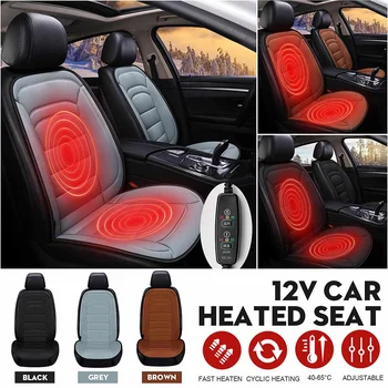 12V Electric Heated Universal Car Warmer Front Seat Cushion Winter Thermal Soft Seat Cover Pad with Temperature Controller
12V Electric Heated Universal Car Warmer Front Seat Cushion Winter Thermal Soft Seat Cover Pad with Temperature Controller