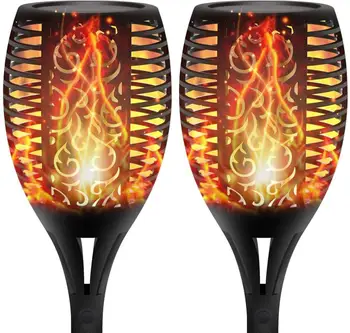 2 Pack Solar Torch Lights, Waterproof Flickering Flame Solar Torches Dancing Flames Landscape Decoration Lighting Dusk to Dawn
2 Pack Solar Torch Lights, Waterproof Flickering Flame Solar Torches Dancing Flames Landscape Decoration Lighting Dusk to Dawn